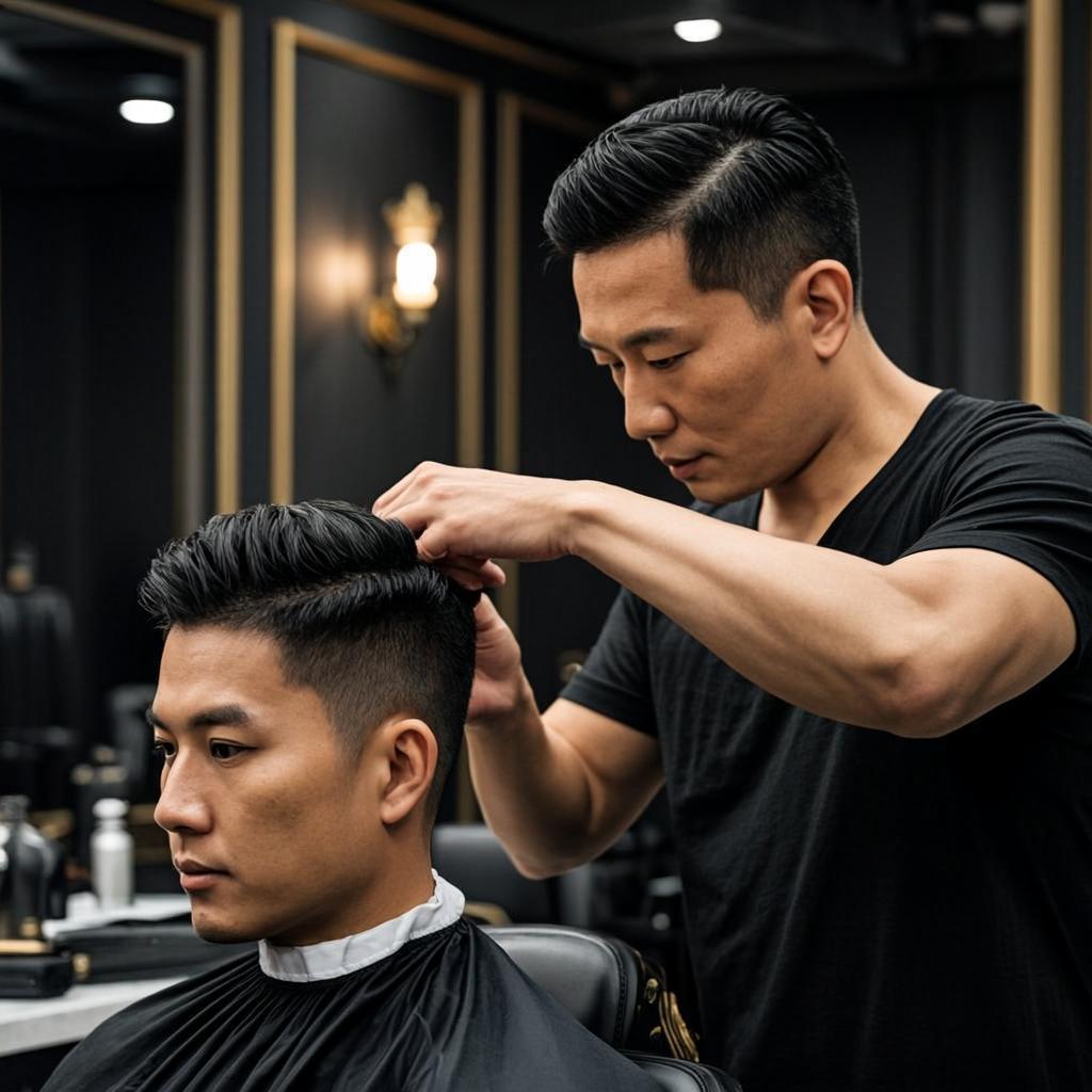 AYAN Barbershop - Binnenkant